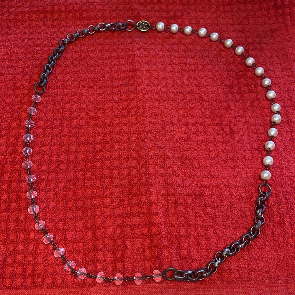 Fun Mixed Material Necklace